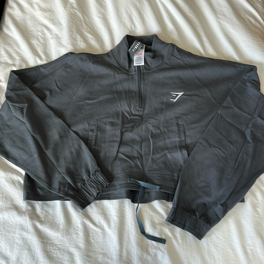 Gymshark Cropped Quarter Zip